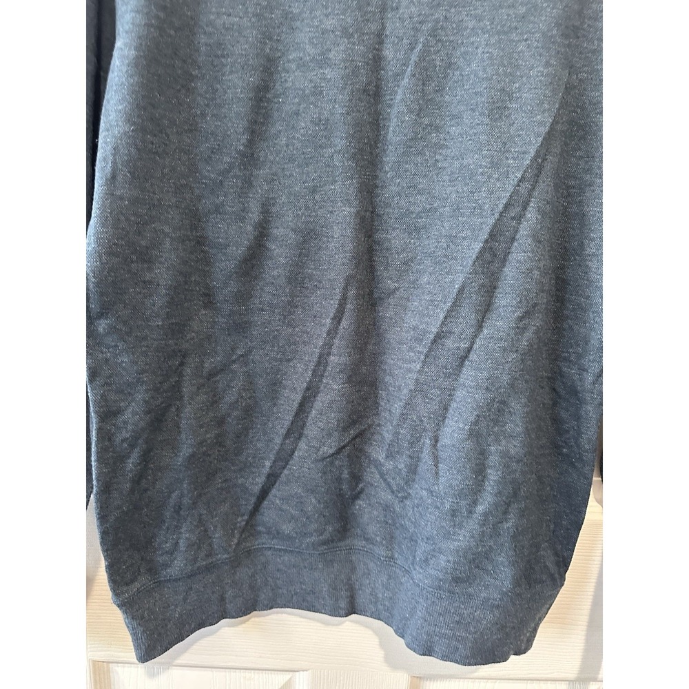 Vuori Jeffreys Pullover fleece sweatshirt Dark Blue Men's Medium - Picture 10 of 13